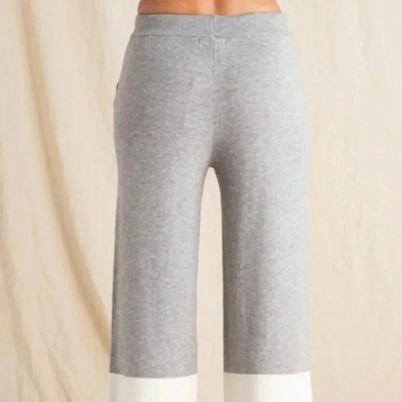 CASUAL COMFY KNIT WIDE LEGGED PANTS - Picture 4 of 5
